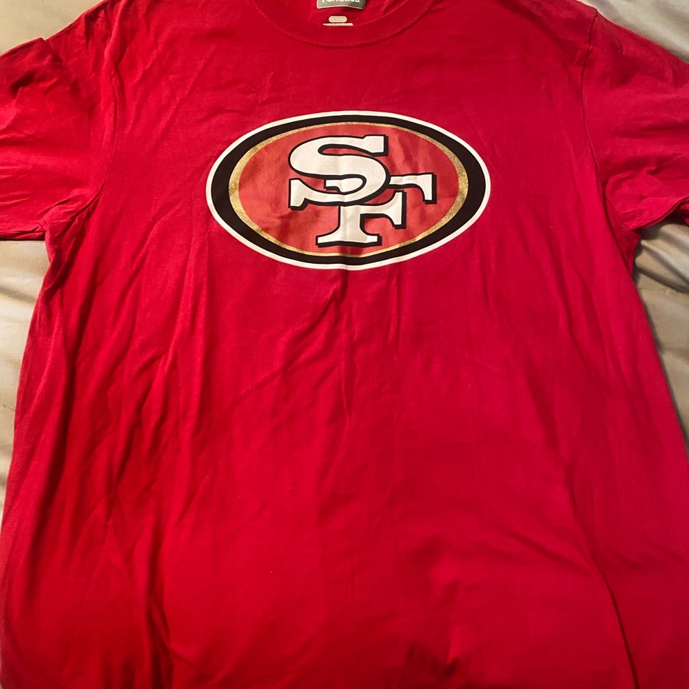 Fanatics Red SF Logo Tee